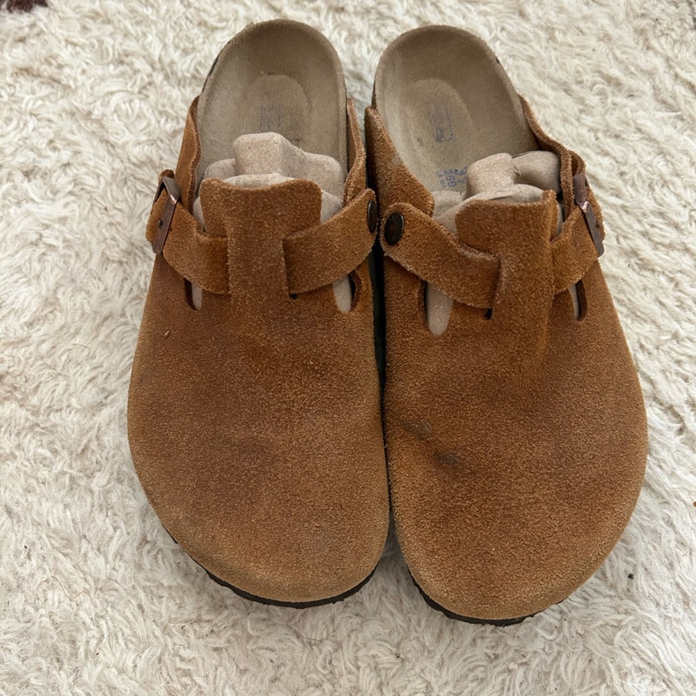 Boston clogs 39 regular. Caramel/mink